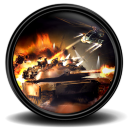 Battlefield 1942 - Deseet Combat New X-Box Cover 2 Icon 128x128 png